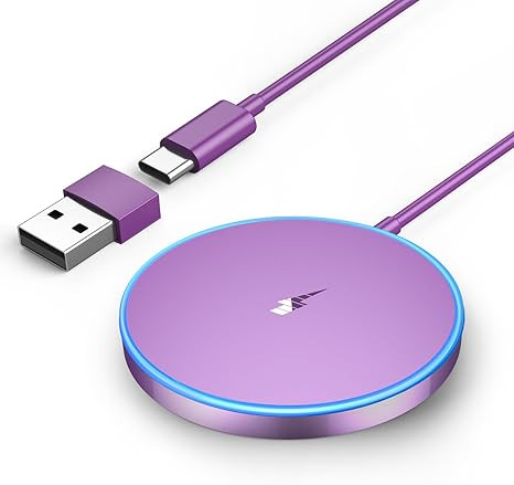 Magnetic Wireless Charger Fast Apple Mag-Safe Charger | Amazon (US)