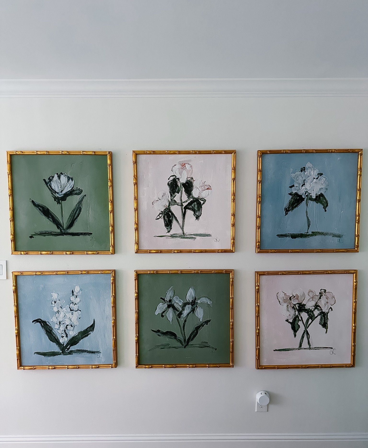Gallery wall moment 