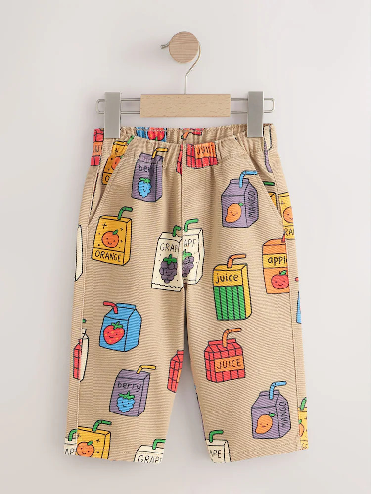 Multi Juice Box Pull On Wide Trousers (3mths-7yrs) | Next US