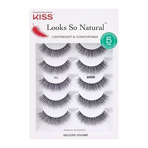 KISS Looks So Natural False Multipack, Lightweight & Comfortable, Natural-Looking, Tapered End Te... | Walmart (US)