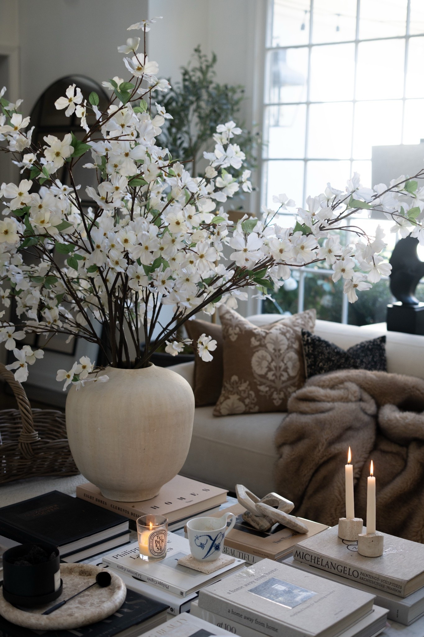 Omggggg. These faux flowers are beyond anything I’ve ever seen!!! I’m FREAKING over them!

Guys!! I’m flipping out over these faux dogwoods! They are a solid 63” long and they are soooo beautiful! I couldn’t get them fast enough! They remind me of being a little girl and the dogwood that bloomed every year outside my window.  

I love how flowers can bring us so much happiness! Their joy is infectious! And these in particular are just beyond words!! XxV 

#houseofvalentina 
@thehouseofvalentina 

#LTKHome #LTKSeasonal