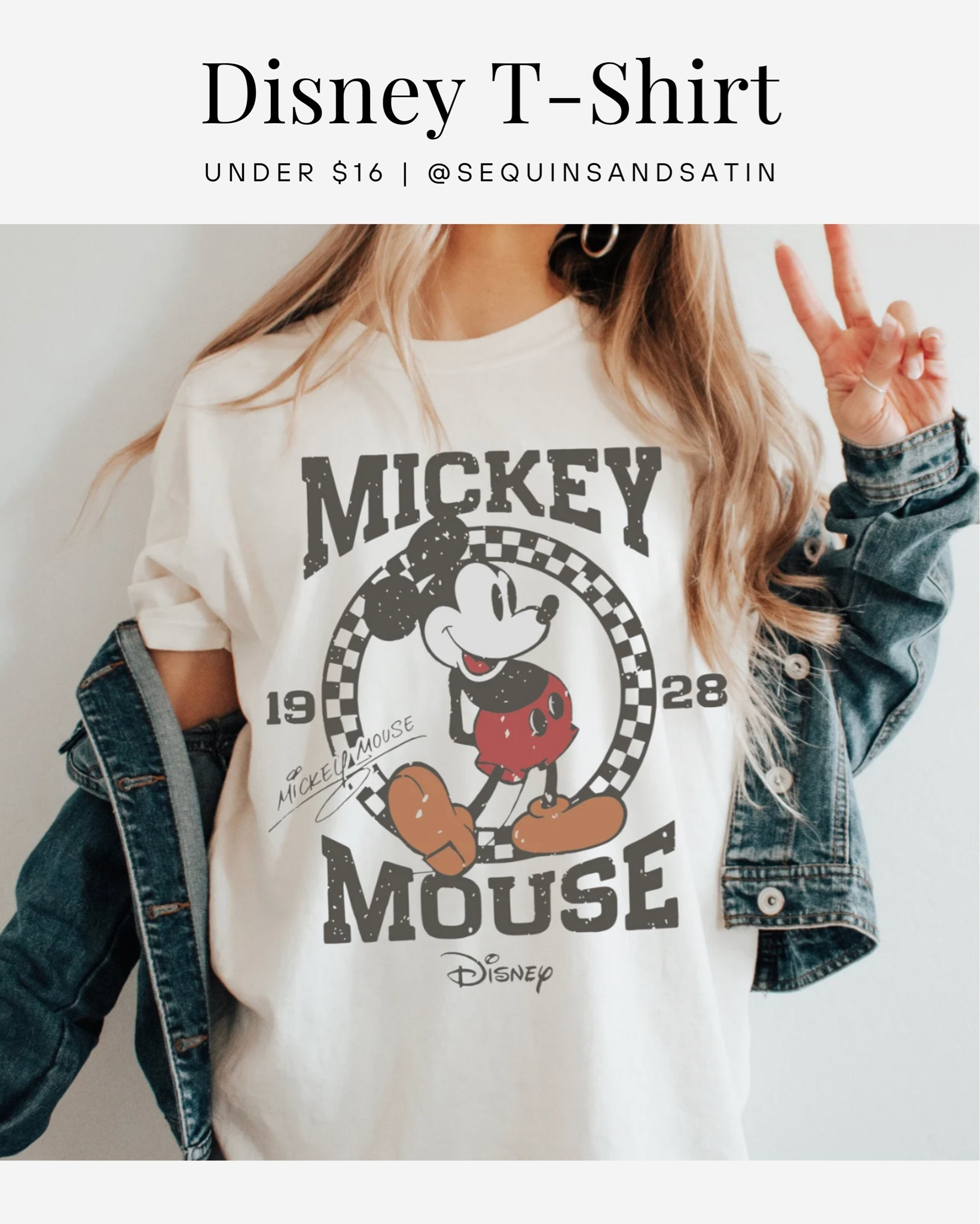 Cute Disney t-shirt!🤍

Disney / Disney fashion / disney must haves / disney outfit womens / Disney ootd / womens Disney outfit / Disney park outfit / Disney trip / disney travel / Disney travel essentials / disney world outfit / disneyworld outfits / Disney outfit/ Disney world / Disney travel essentials /
Disneyland outfits / Disneyland / Disney outfits / Disney essentials / Disney park outfit / theme park outfit / theme park / Disney shirts / Etsy Disney / Disney bounding / Disney bound / Disney tops / Etsy / Etsy t-shirts
