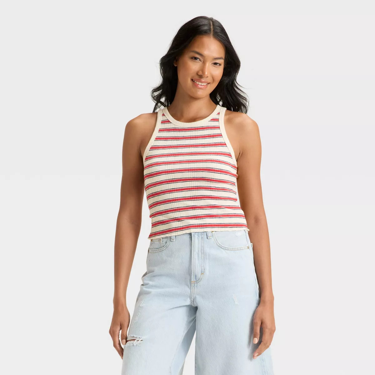 Women's Variegated Ribbed Tank Top - Universal Thread™ | Target