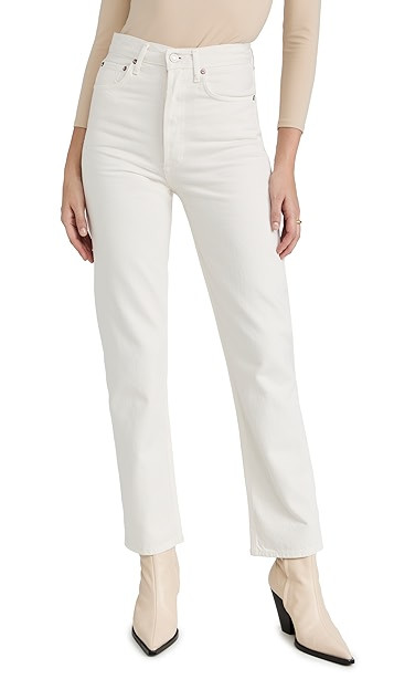 90'S Pinch Waist: High Rise Straight | Shopbop