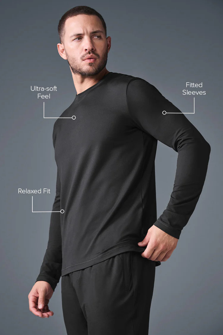 Conquer Reform Crewneck Long Sleeve | Alo Yoga (US)