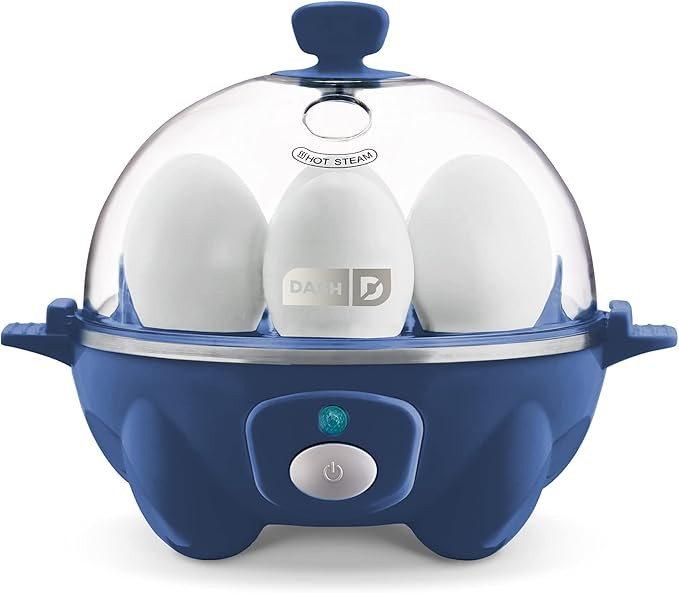 DASH Rapid Egg Cooker: 6 Egg Capacity Electric Egg Cooker for Hard Boiled Eggs, Poached Eggs, Scr... | Amazon (US)