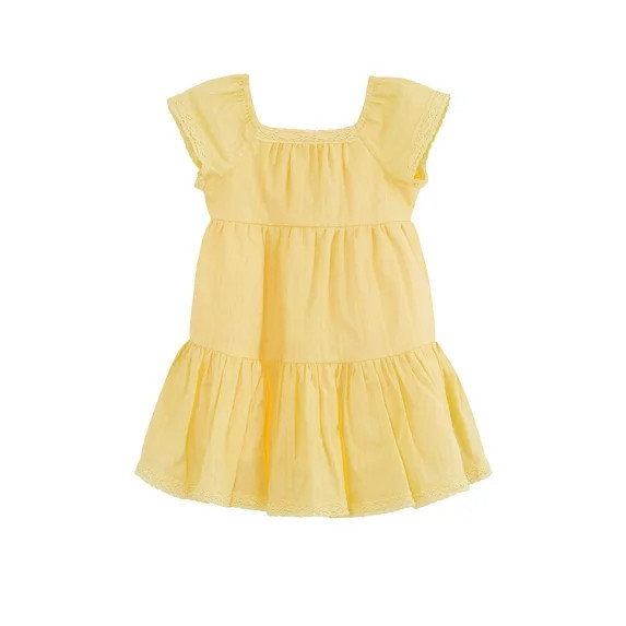 Wonder Nation Toddler Girls Play Dress, Sizes 12M-5T | Walmart (US)