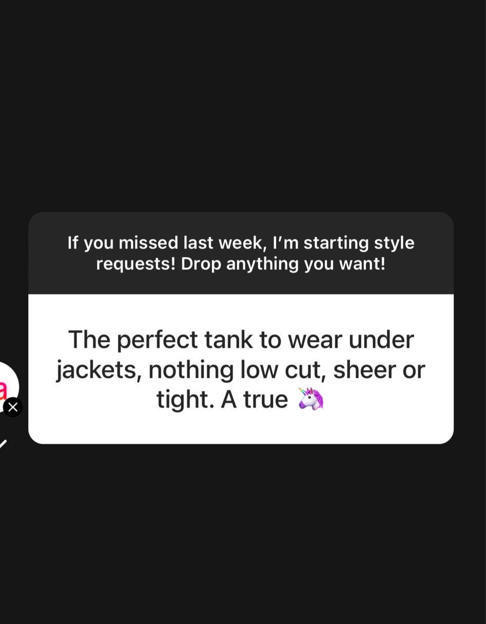 Perfect tanks under jackets 

#LTKunder50 #LTKstyletip #LTKFind