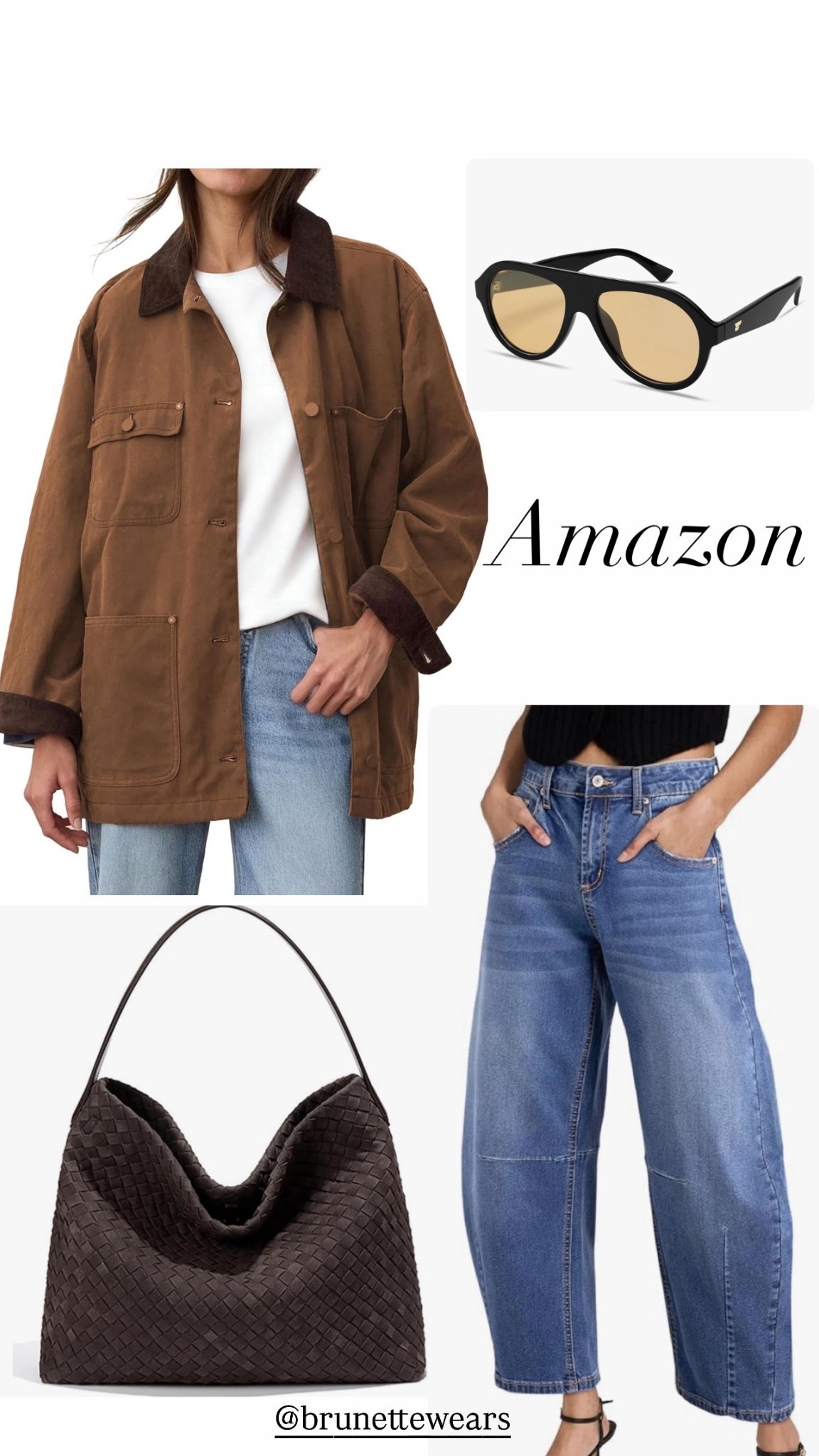 #amazonfashion #amazonoutfit #barncoat #jeans

#LTKFindsUnder50 #LTKStyleTip