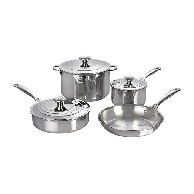 7-Piece Stainless Steel Set | Le Creuset