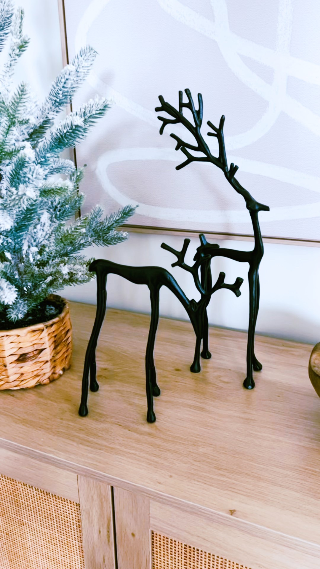These Walmart reindeer are so delightful! Highly recommend. Pottery Badn look for less too. #christmas decor decorations affordable budget 

#LTKHoliday #LTKCyberWeek #LTKGiftGuide