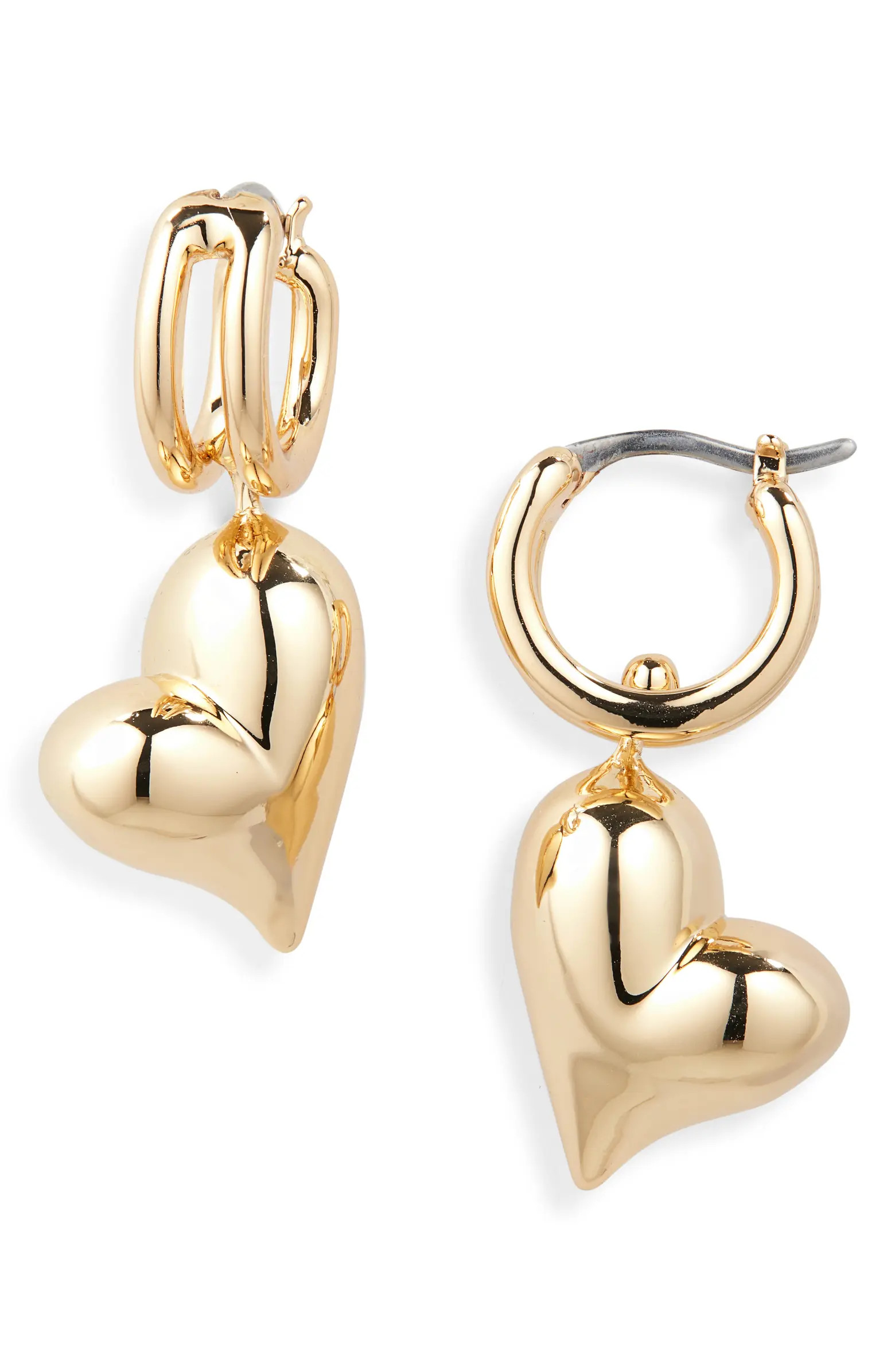 Jenny Bird Heart Huggie Hoop Earrings | Nordstrom | Nordstrom