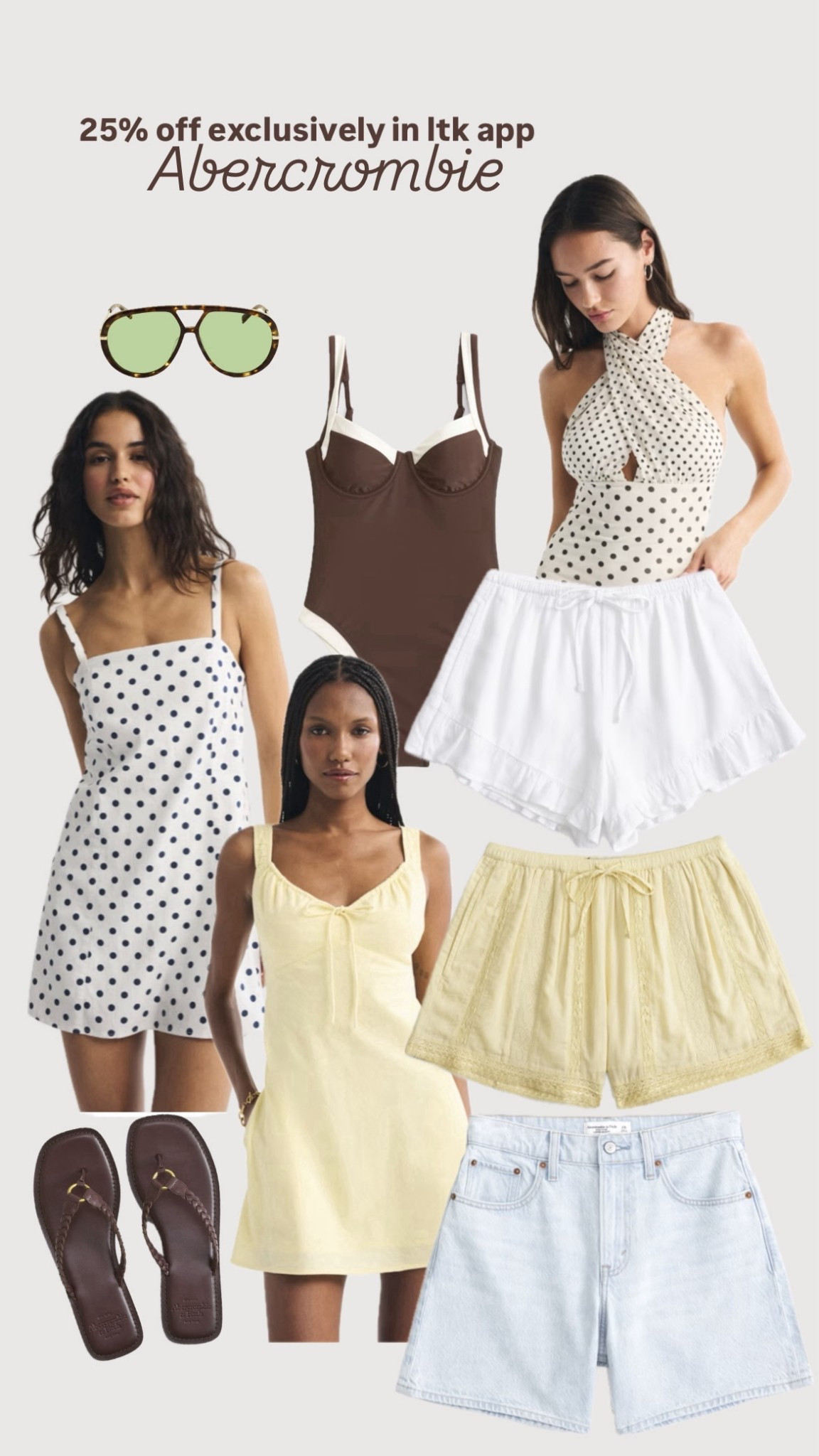 Copy promo code for 25% off 💛 my fave Abercrombie finds 


#LTKSaleAlert #LTKSpringSale