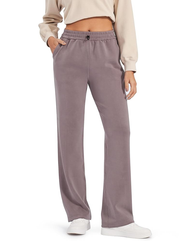 G4Free Smoofit Wide Leg Sweatpants Yoga Pants with Pockets Drawcord Casual Lounge Pants Modal Sof... | Amazon (US)