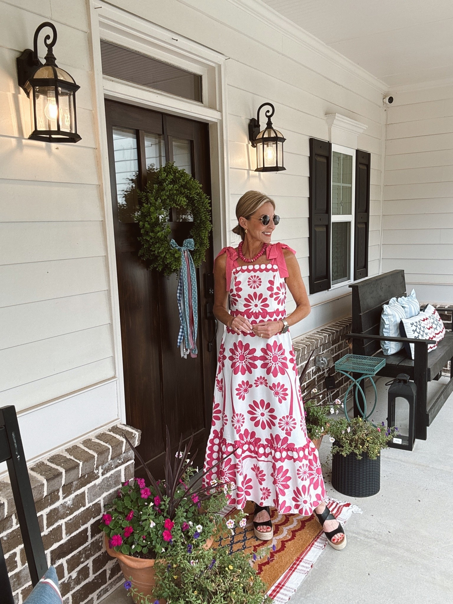 This Amazon dress is perfect for your next. Summer occasion comes in multiple color options wearing a size small

#LTKmomlife #LTKOver40 #LTKSeasonal