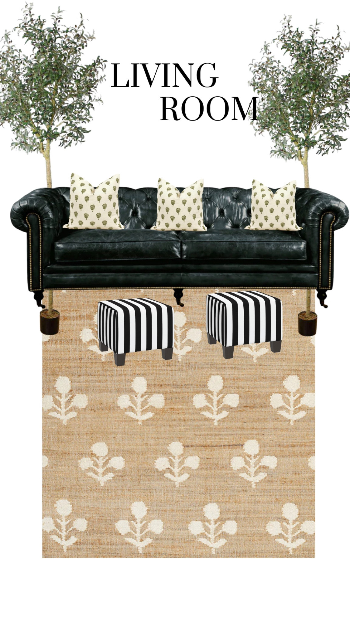 Spring living room refresh 🖤🤍🪴

#LTKhome #LTKSale #LTKSeasonal