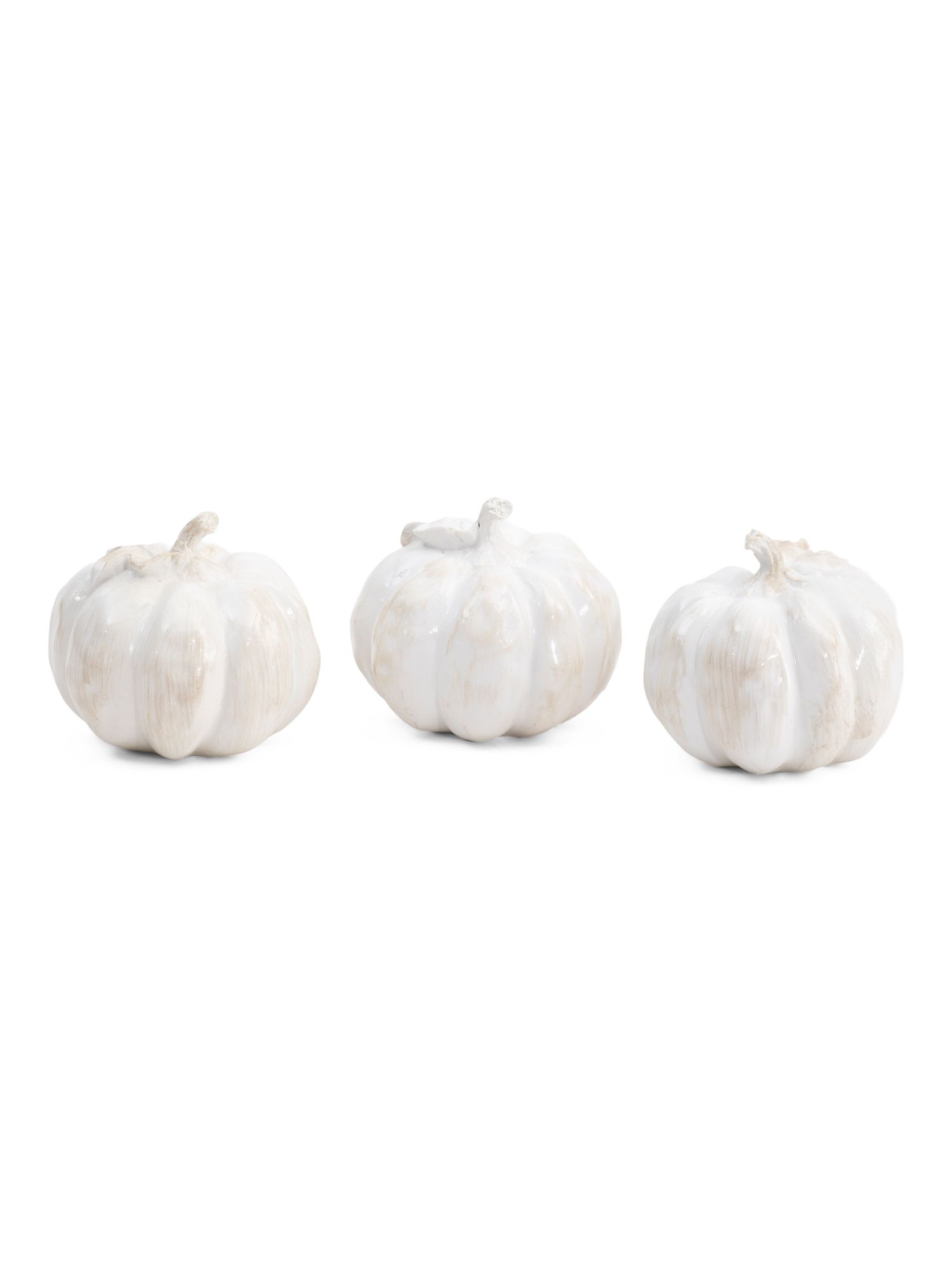 3pk Resin Pumpkins | TJ Maxx