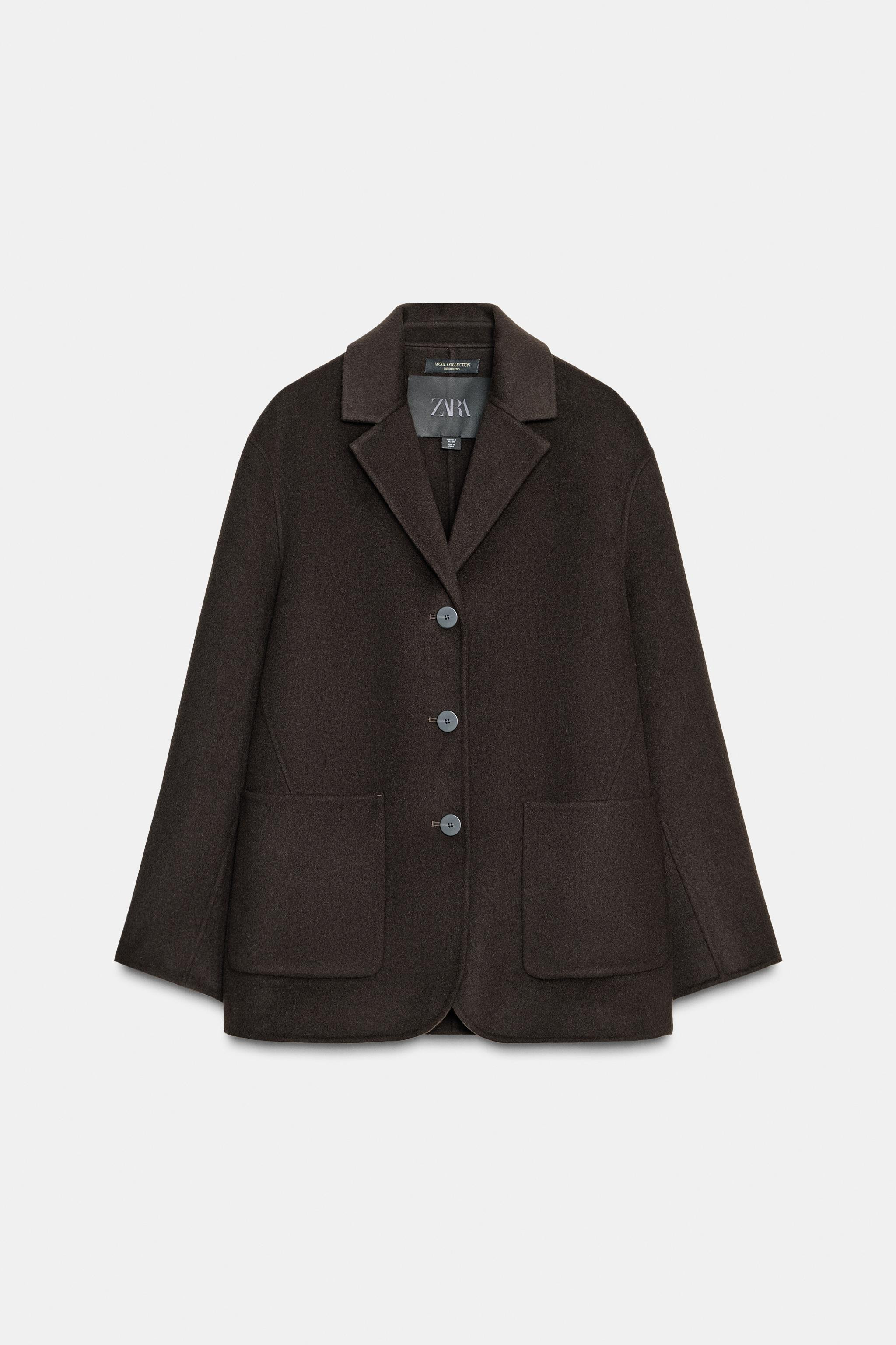 WOOL BLEND BLAZER ZW COLLECTION | Zara US