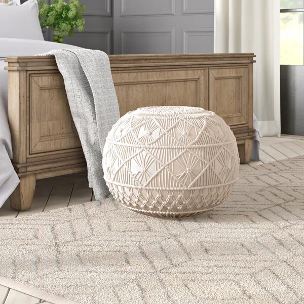 Edwidge Upholstered Pouf | Wayfair North America