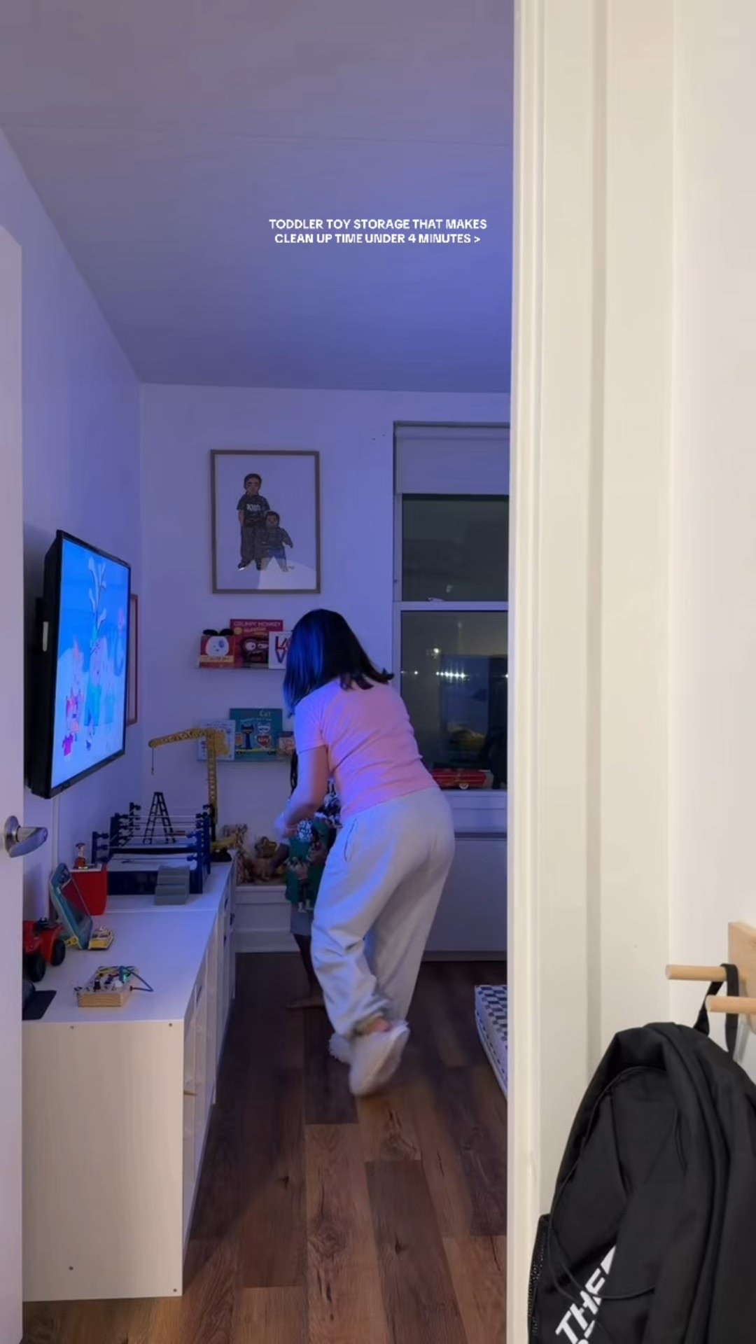 Toddler toy storage 💙

#LTKKids #LTKdayinmylife #LTKHome