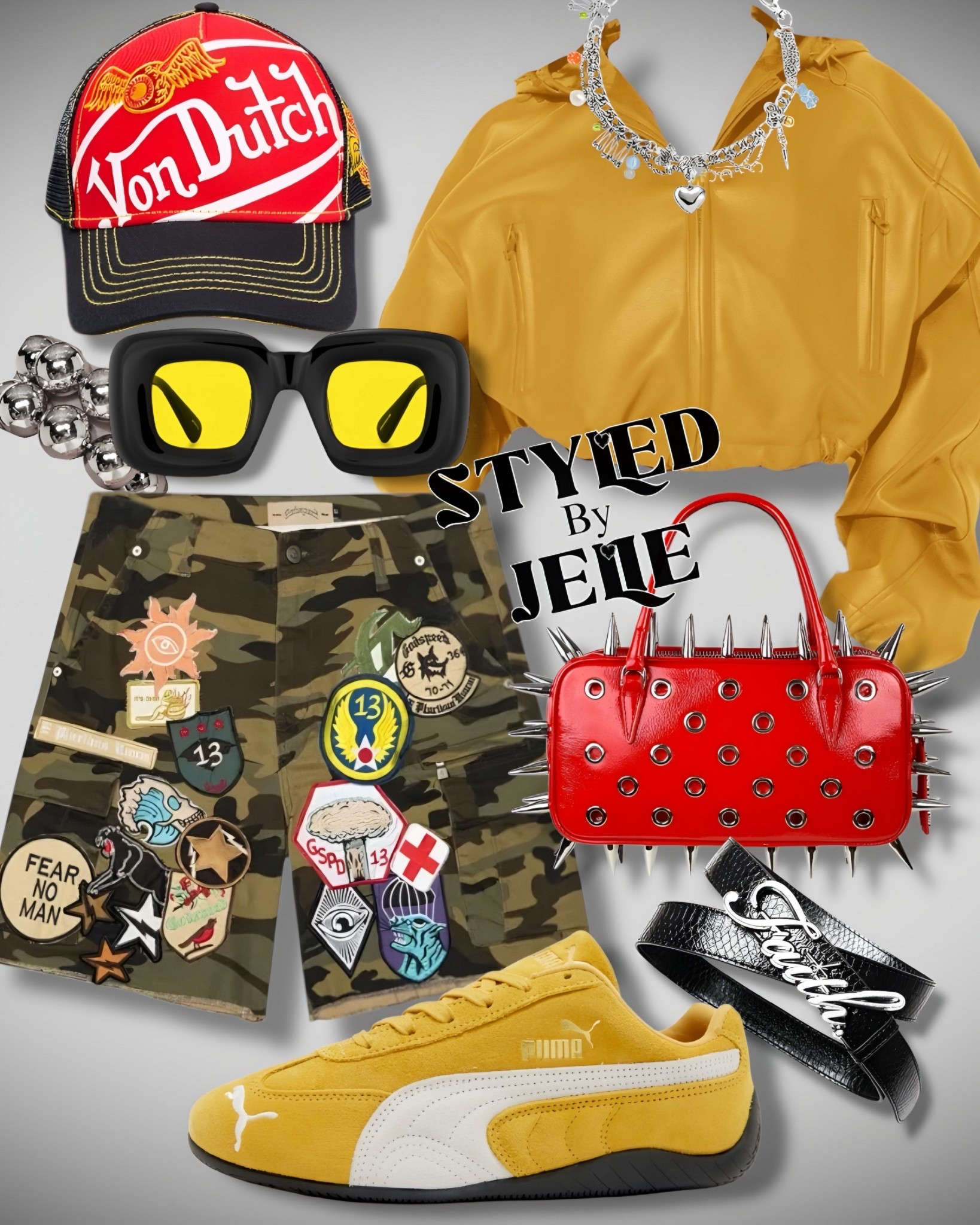 Jacket from fashion nova Young Mogul Faux Leather Jacket - Mustard