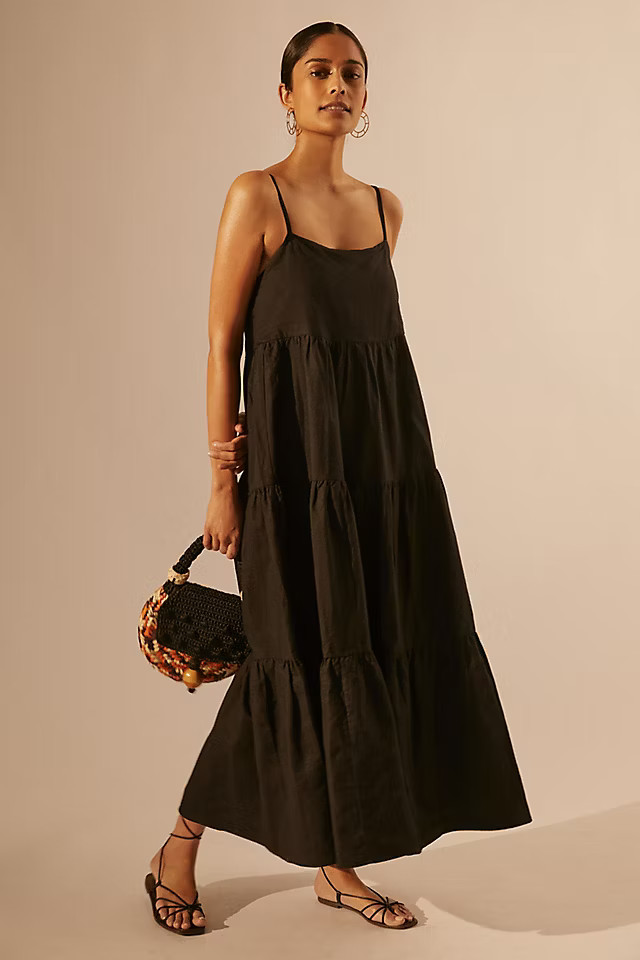 Isabella Cover-Up Midi Dress | Anthropologie (US)