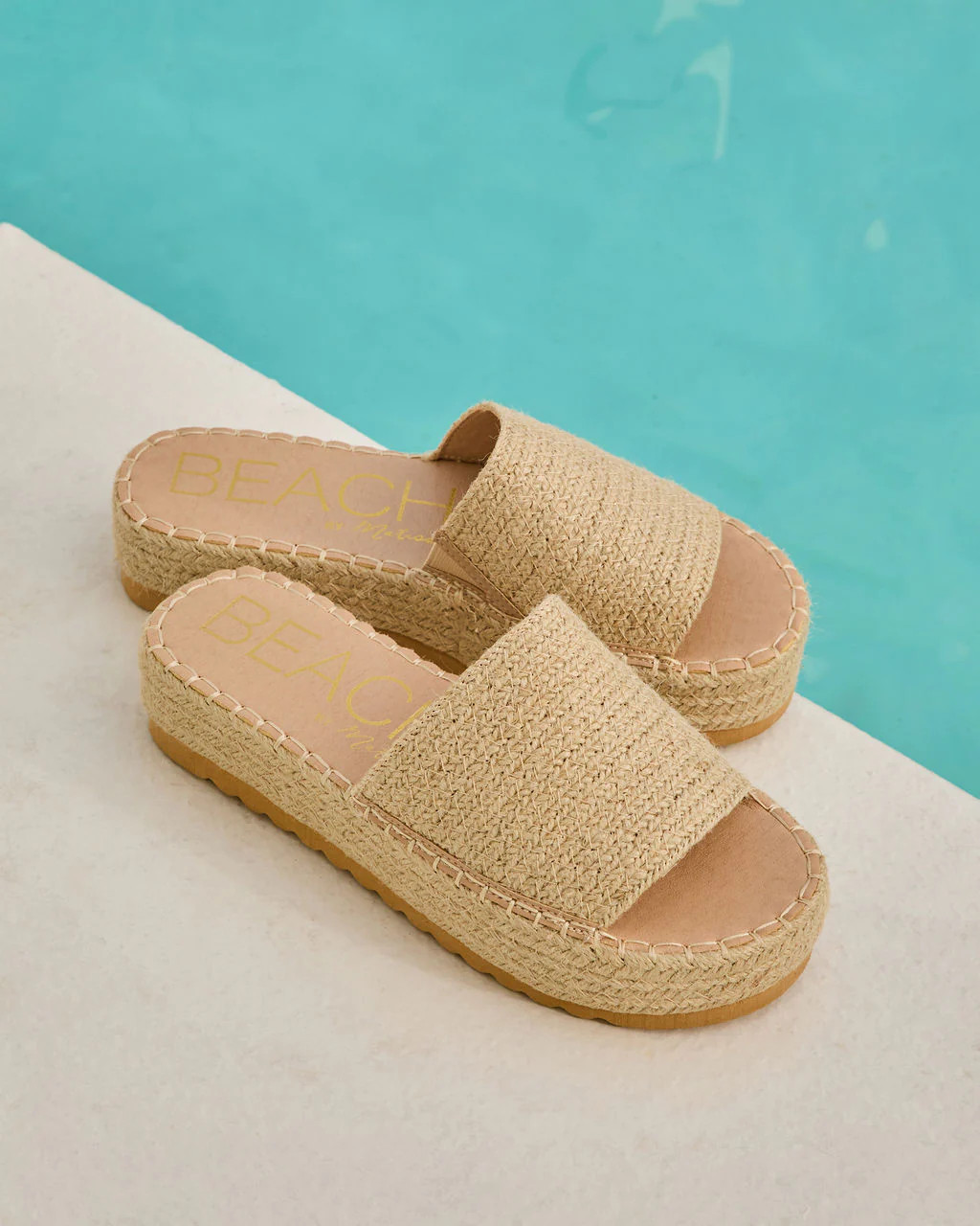 Ashlen Raffia Platform Sandals | VICI