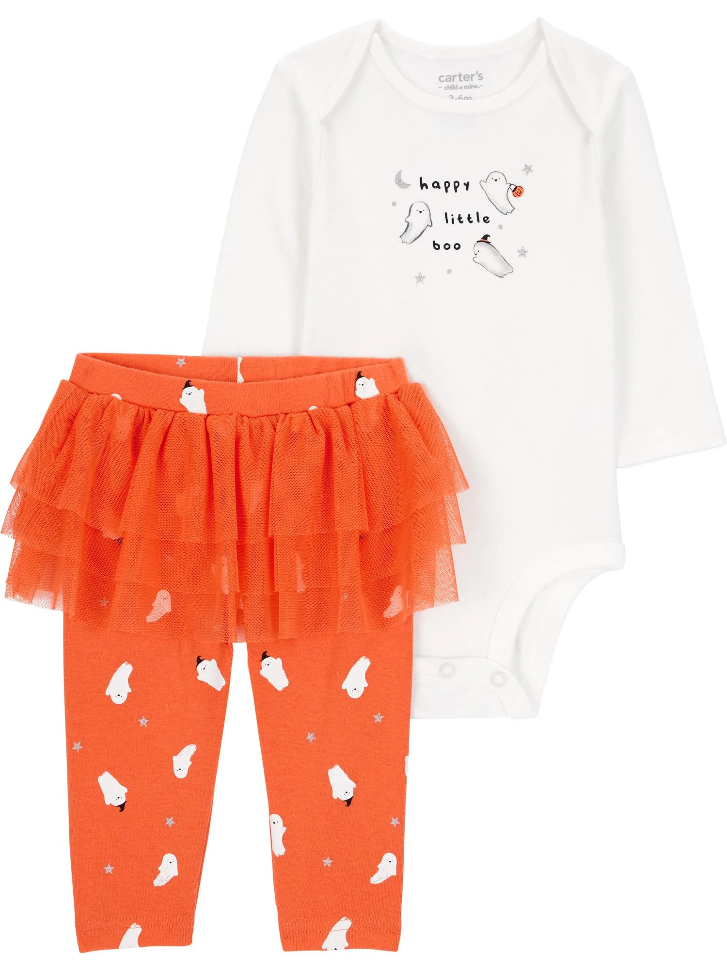 Carter's Child of Mine Baby Girl Halloween Outfit Set, 2-Piece, Sizes Newborn-12 Months | Walmart (US)