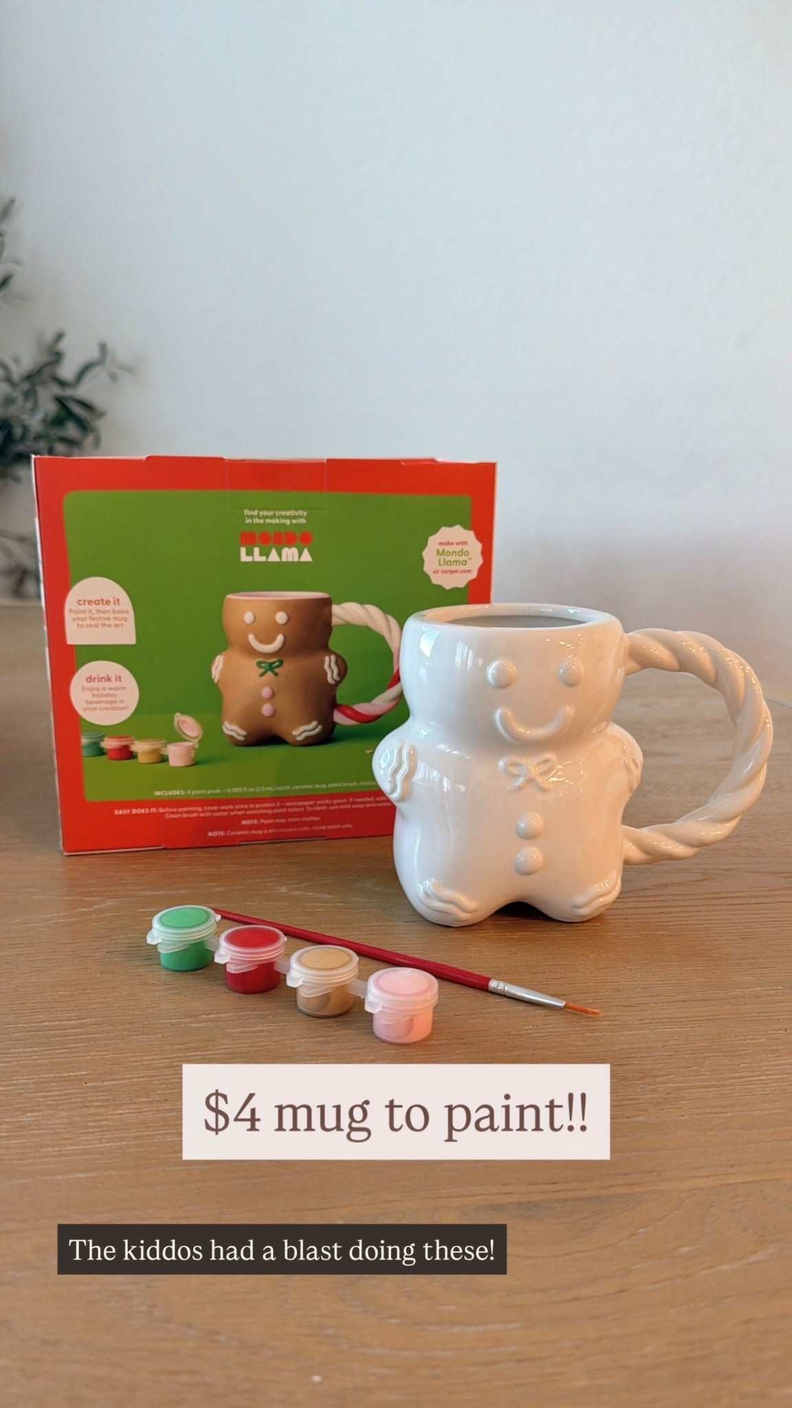 Found the cutest $4 mugs for my kids to paint for Christmas!! They had so much fun doing these, and now they can enjoy special drinks in them for the holidays! 

Target finds / kids / Christmas activities 

#LTKHoliday #LTKmomlife #LTKKids