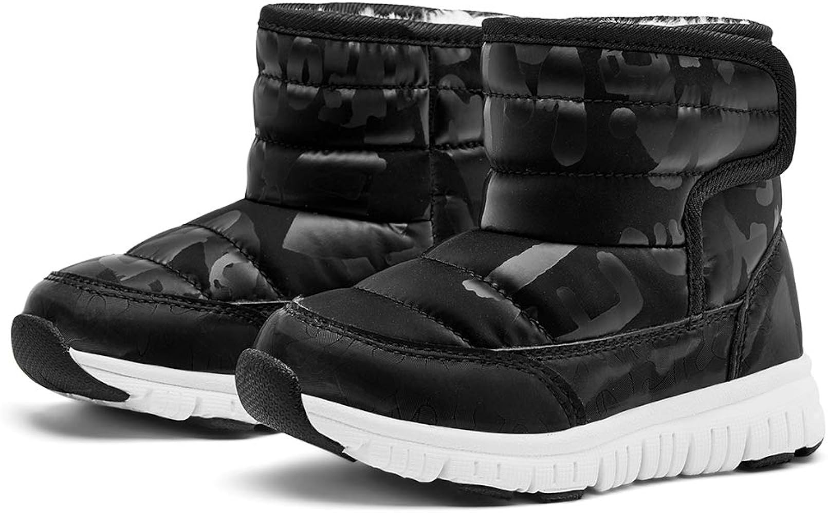 COOJOY Boys Girls Winter Snow Boots Waterproof Non-Slip Cold Weather Warm Faux Fur Lined Shoes | Amazon (CA)