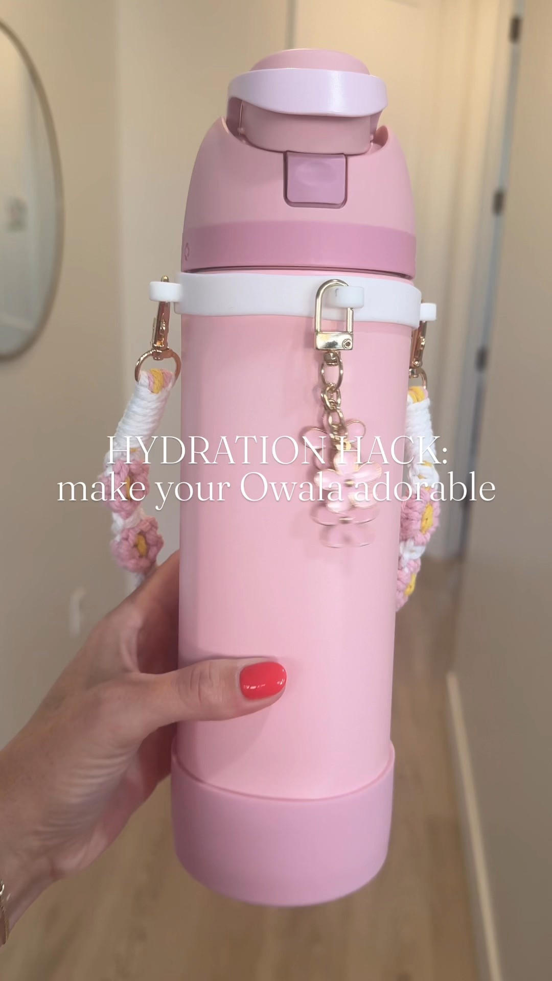 The cutest Owala accessories! My daughter couldn't wait to add these to her school Owala! 