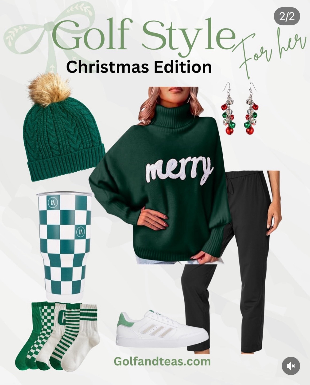 Here’s a little holiday inspiration for the golf course  

#LTKGiftGuide #LTKHoliday #LTKActive