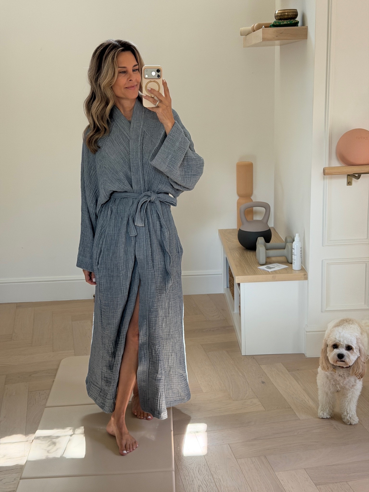 Lightweight and water absorbing double gauze that’s cozy and makes you feel like you’re at a spa!  It’s a lot of fabric to snuggle in!  
DISCOUNT CODE HB25 25% off site 
@theloomia

#LTKootd #LTKOver40 #LTKSeasonal