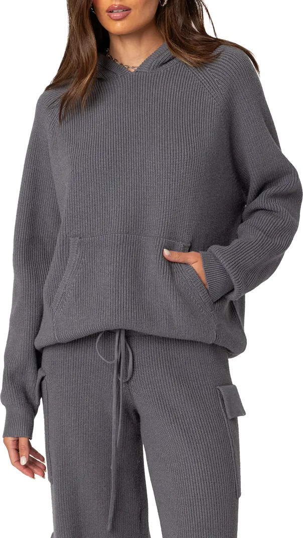 EDIKTED Wynter Sweater Hoodie | Nordstrom | Nordstrom
