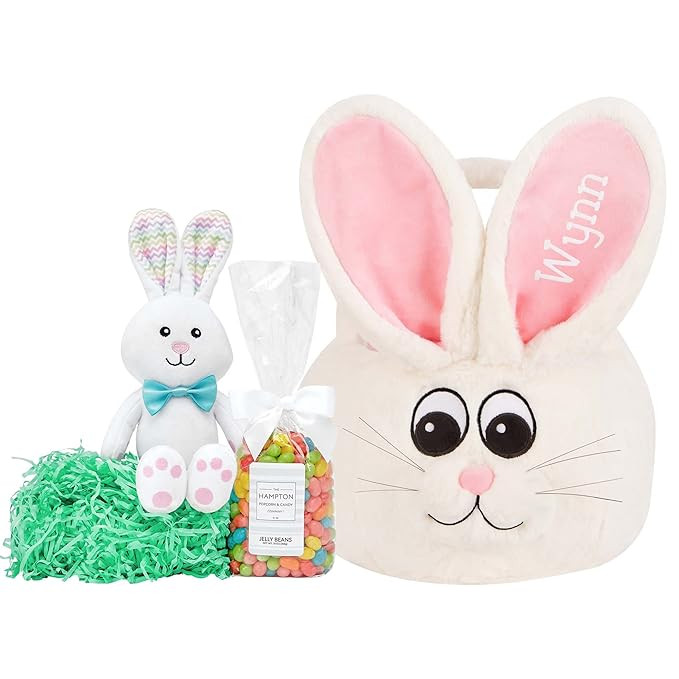 Let's Make Memories Personalized Easter Basket for Kids - for Boys and Girls - Custom - Fillable ... | Amazon (US)