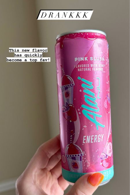 Alani Nu. Alani Nu energy drink. Alani Nu pink slush. Energy drink. Energy. Drinks. 

#LTKActive #LTKFindsUnder50
