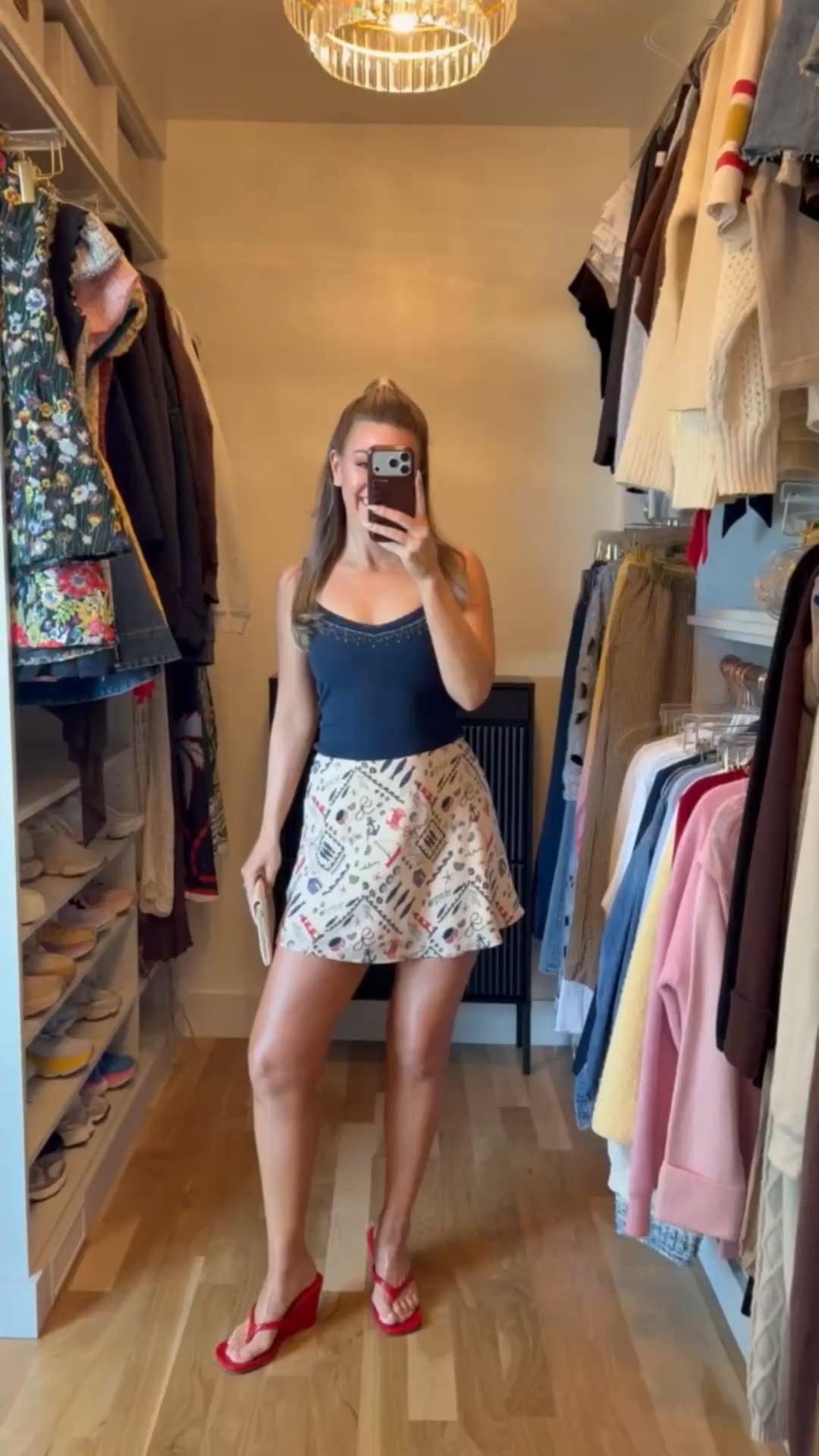 abercombie spring printed skort outfit with blue cami 

Wearing small tops
Xs in skort 

Vici code: emerson30

Spring looks
Summer outfit
Everyday
Casual
Workwear
Destination
Brunch
Lunch date
Shopping

#LTKSpringSale #LTKStyle #LTKootd