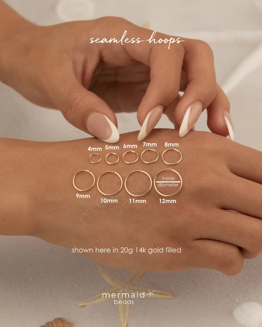 CARTILAGE HOOP Cartilage Earring Helix Hoop Gold Hoop Earrings Rose Gold Sterling Silver Dainty E... | Etsy (US)