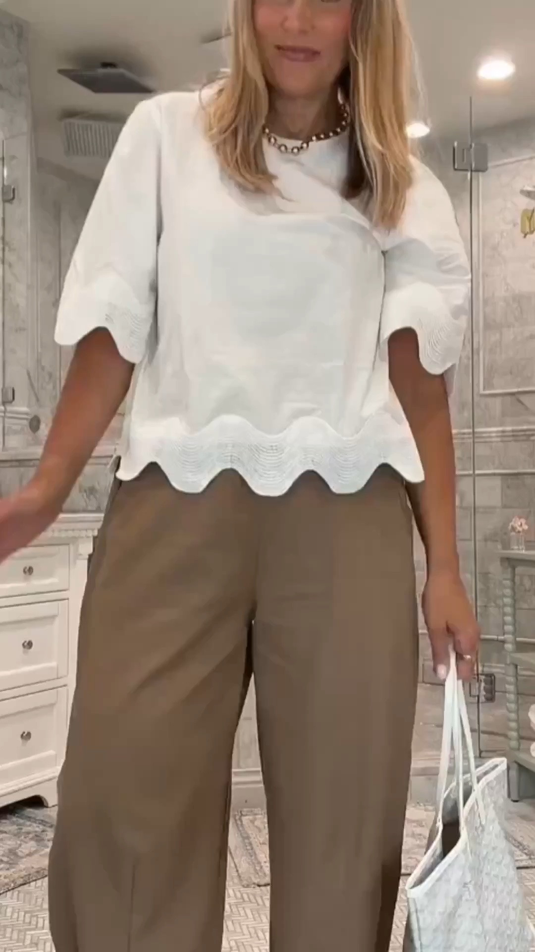 Another Amazon look we know you’re going to love! ✨ These pants are SO comfortable, and we love how the white top adds a fun twist to an everyday classic. It’s an easy, put-together outfit we already know we’ll be reaching for all fall long!

#LTKMidsize #LTKSeasonal #LTKOver40