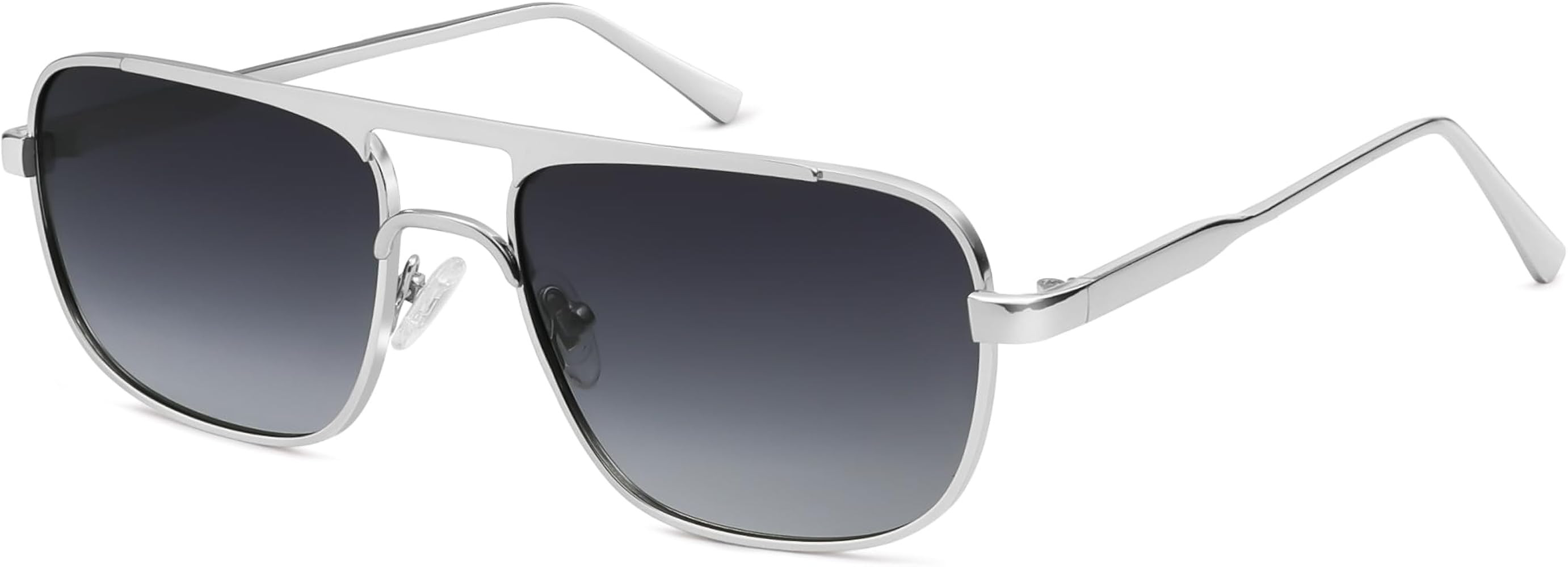 SOJOS Retro Aviator Polarized Sunglasses for Women Men Trendy Rectangle Womens Mens Sunnies SJ123... | Amazon (US)