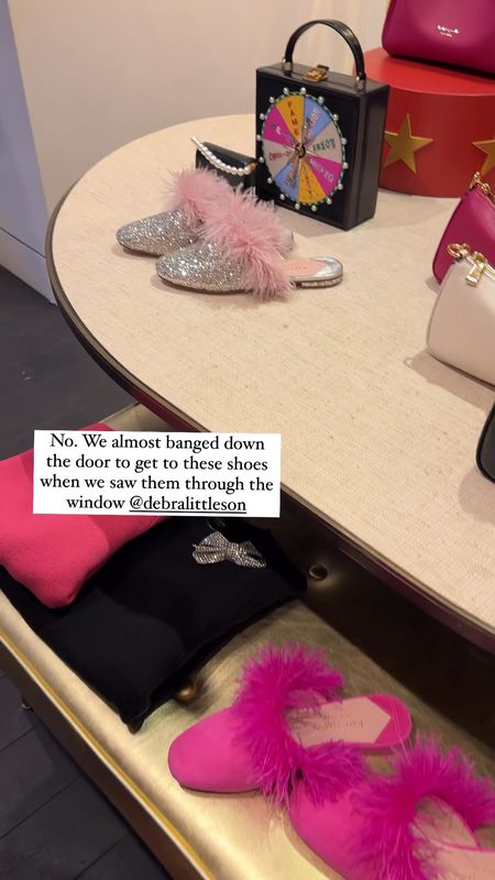 Kate Spade feather mules! They ran true to size and were SO FABULOUS in person!! 💓 #KateSpade #feathers #mules 

#LTKshoecrush #LTKHoliday #LTKGiftGuide