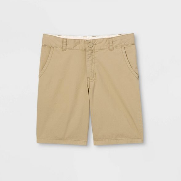 Boys' Flat Front Chino Shorts - Cat & Jack™ | Target