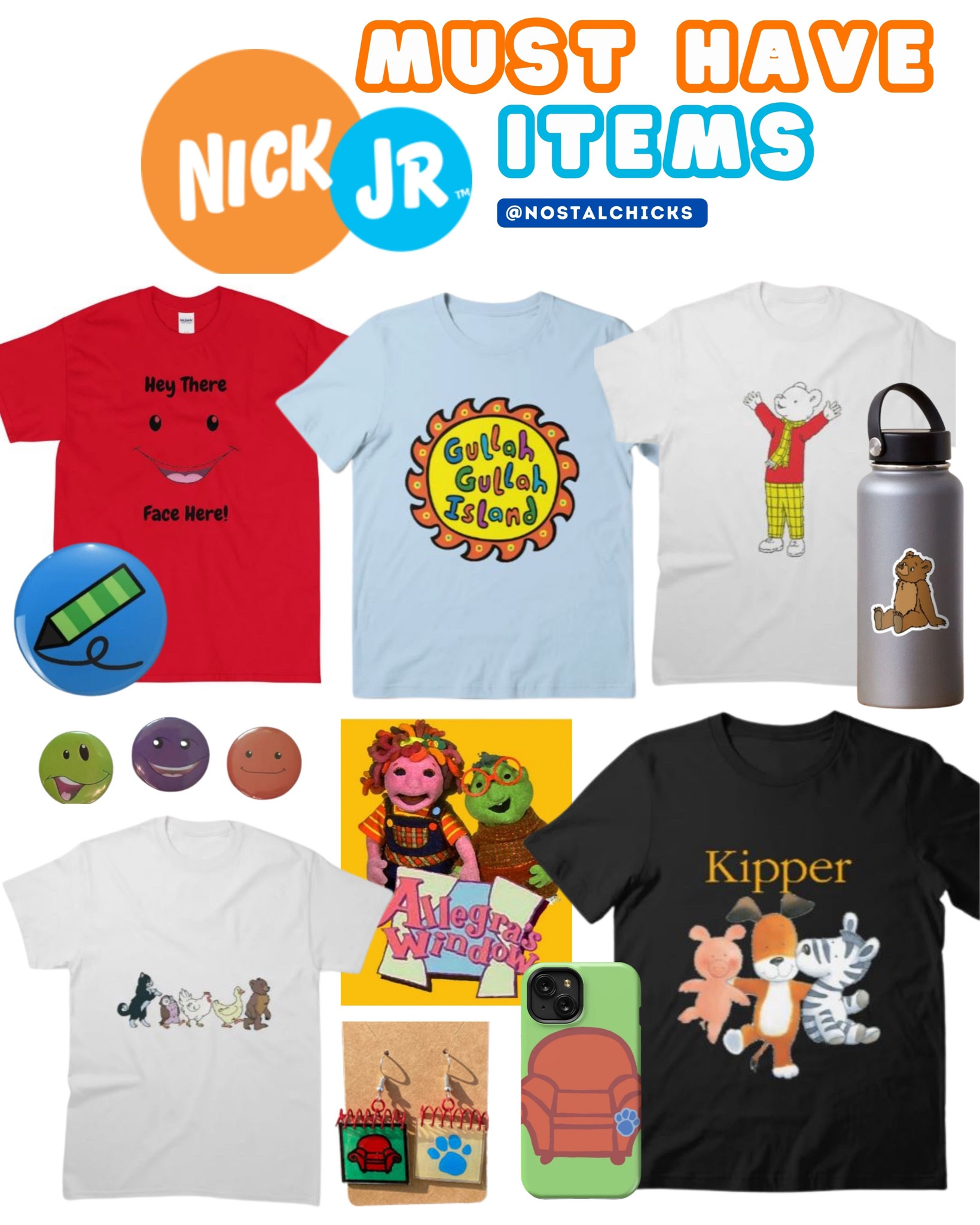 Nick Jr must have pieces 
#nickjr #nickelodeon #90s