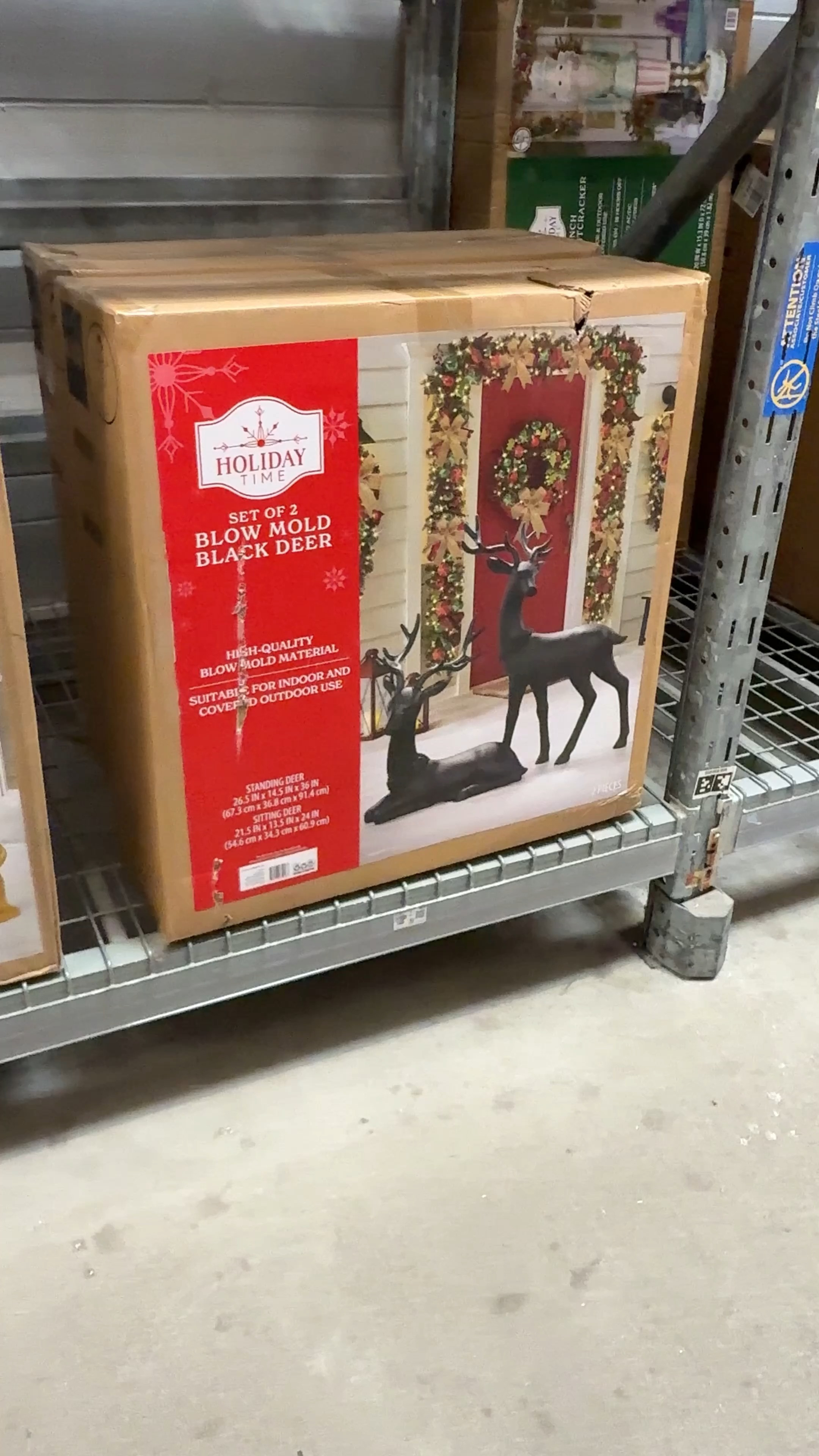 These modern black deer cast decorations are technically made for outdoors, but I love that they can work just as beautifully inside. Perfect for adding a sleek, festive touch to your Christmas or winter decor without spending a fortune. #christmasdecor 

 #LTKSeasonal #LTKHome