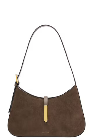 DeMellier London Tokyo Bag in Mocha Suede & Mocha Smooth from Revolve.com | Revolve Clothing (Global)