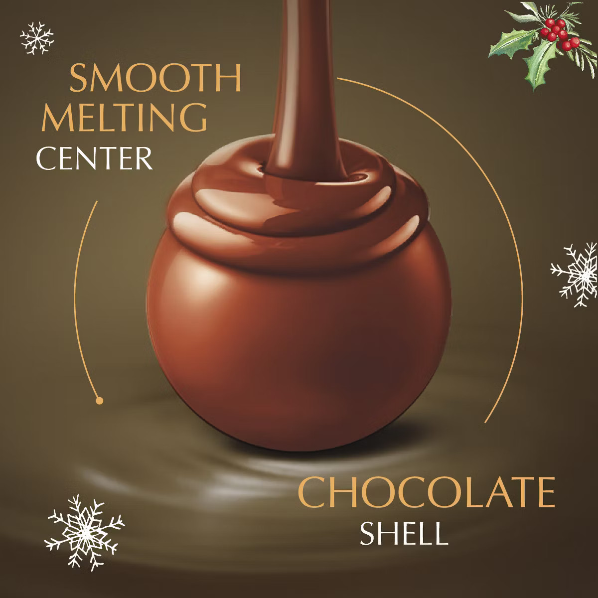 LINDOR, Lindt Gold Assorted Christmas Chocolate Candy Truffles - 5.1oz | Target