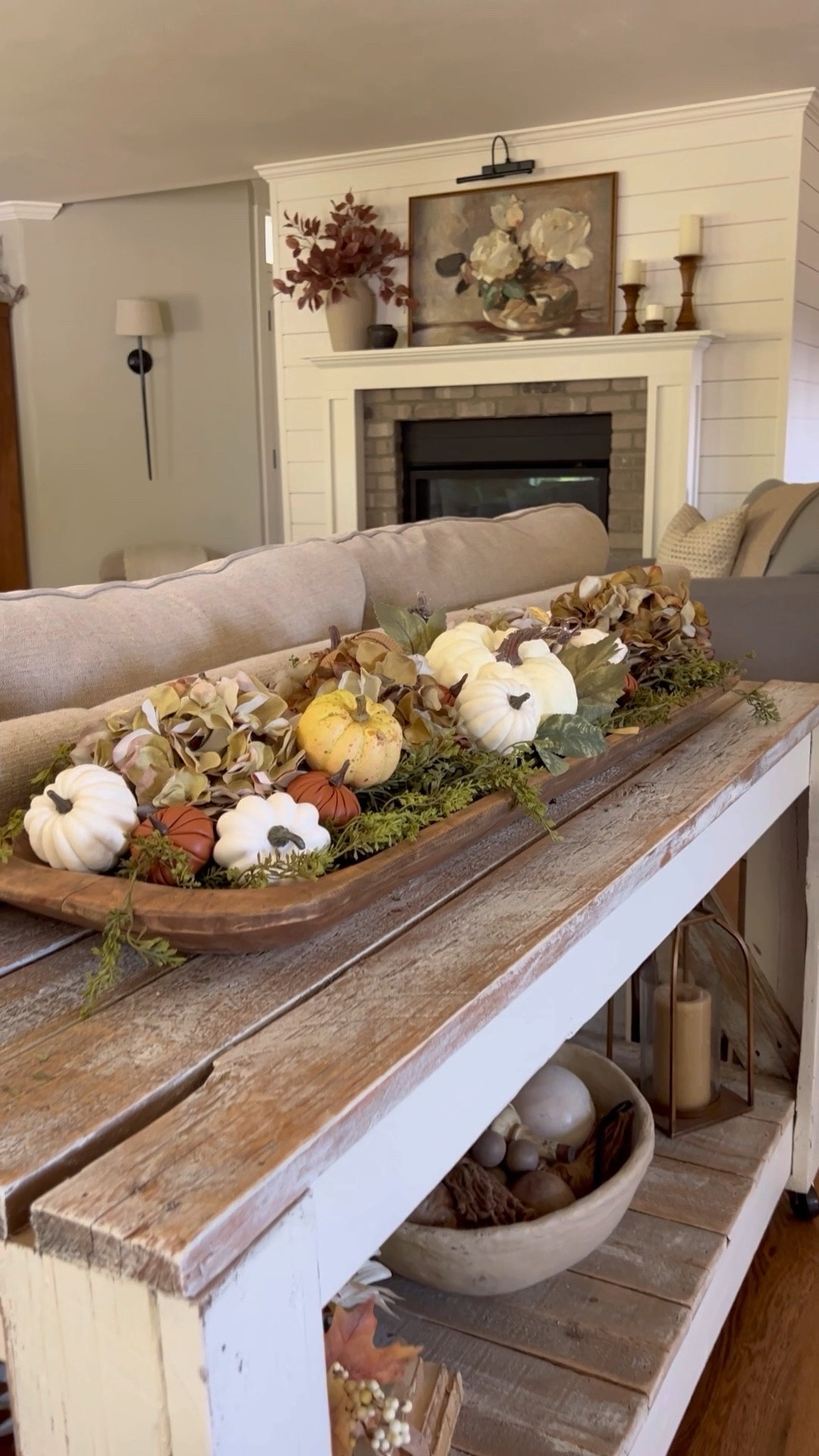 October Dough Bowl Centerpiece 

#LTKSeasonal #LTKHome #LTKVideo