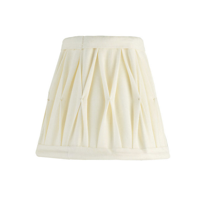 Pintuck Tapered Chandelier & Sconce Shade | Frontgate