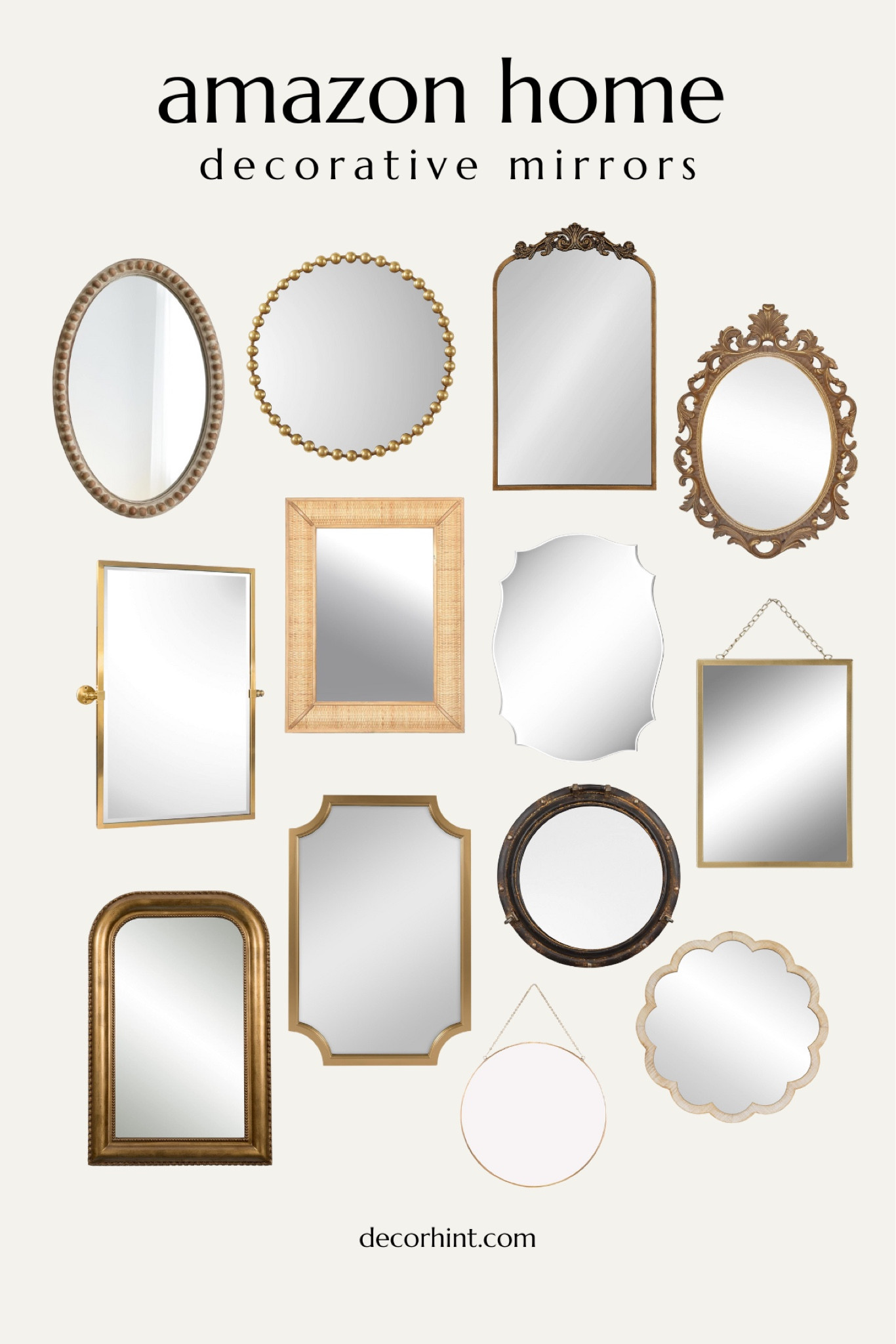 Decorative mirrors from Amazon

#LTKFindsUnder50 #LTKHome #LTKFindsUnder100