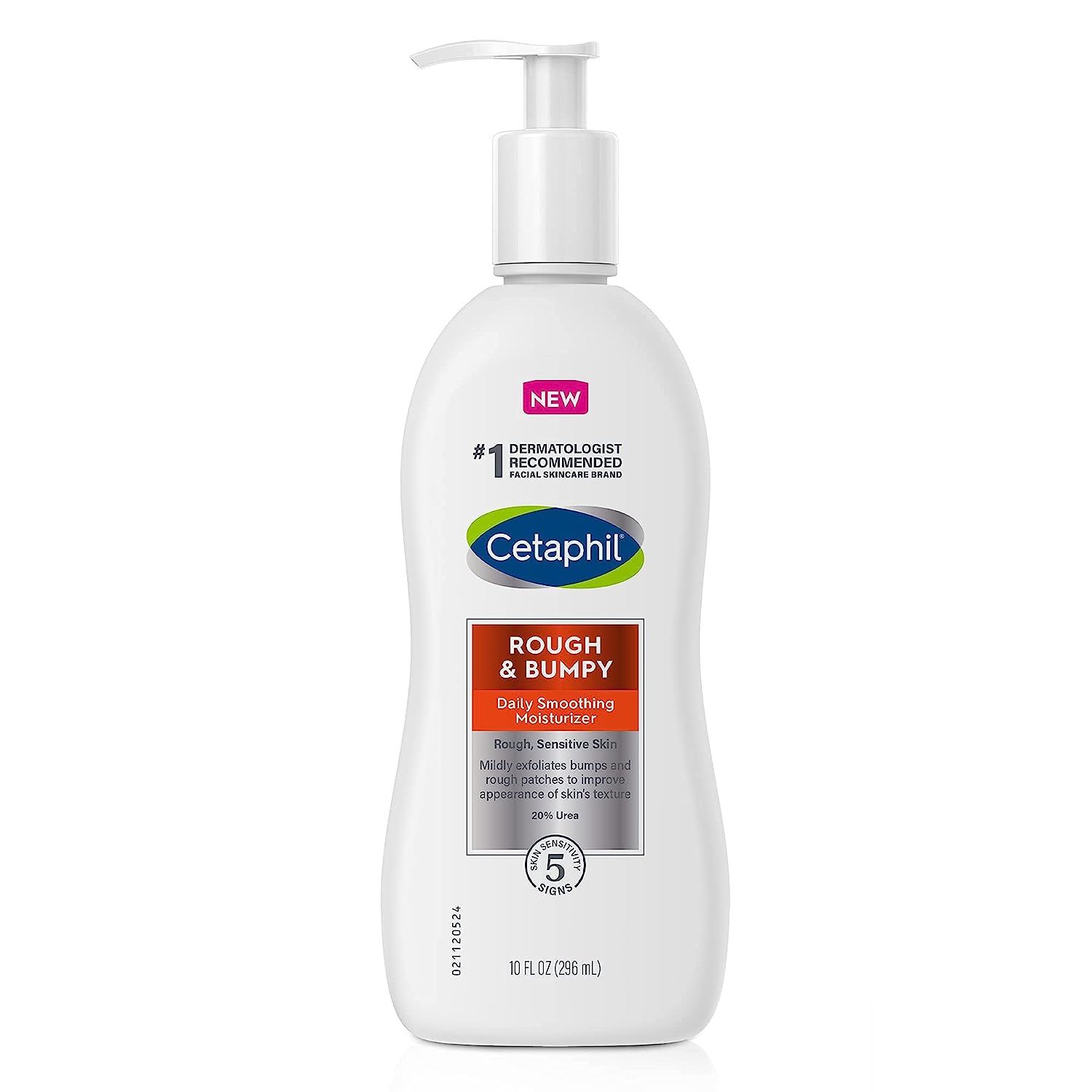 CETAPHIL Daily Smoothing Moisturizer, 10 fl oz, For Rough, Sensitive Skin | Amazon (US)